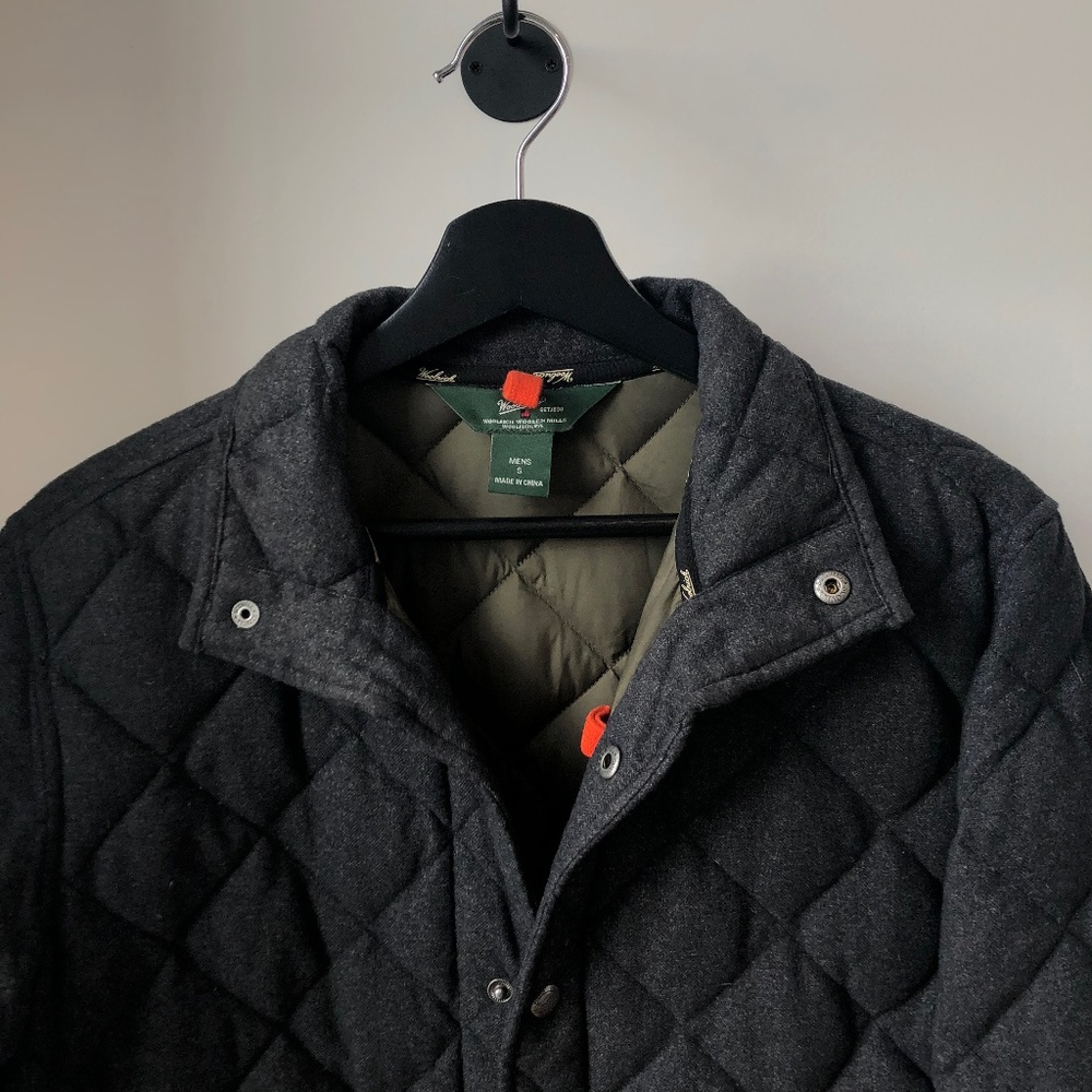 Men's Woolrich Classic Quilted Down Coat